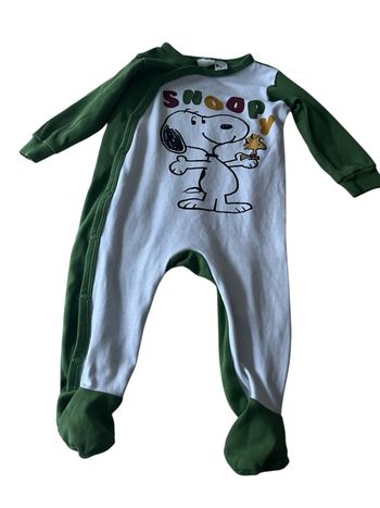 Pyjama garçon snoopy 74 cm 9 mois