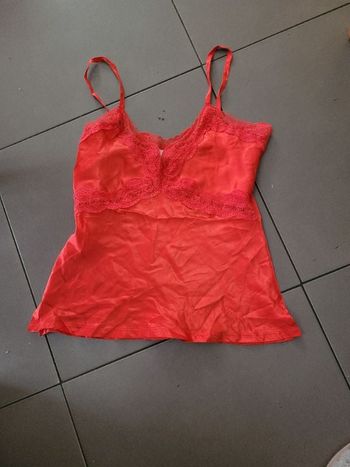 Débardeur en soie taille 38