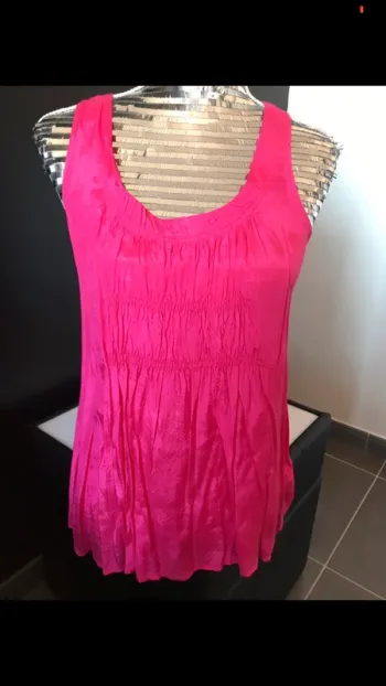 Débardeur oversize rose