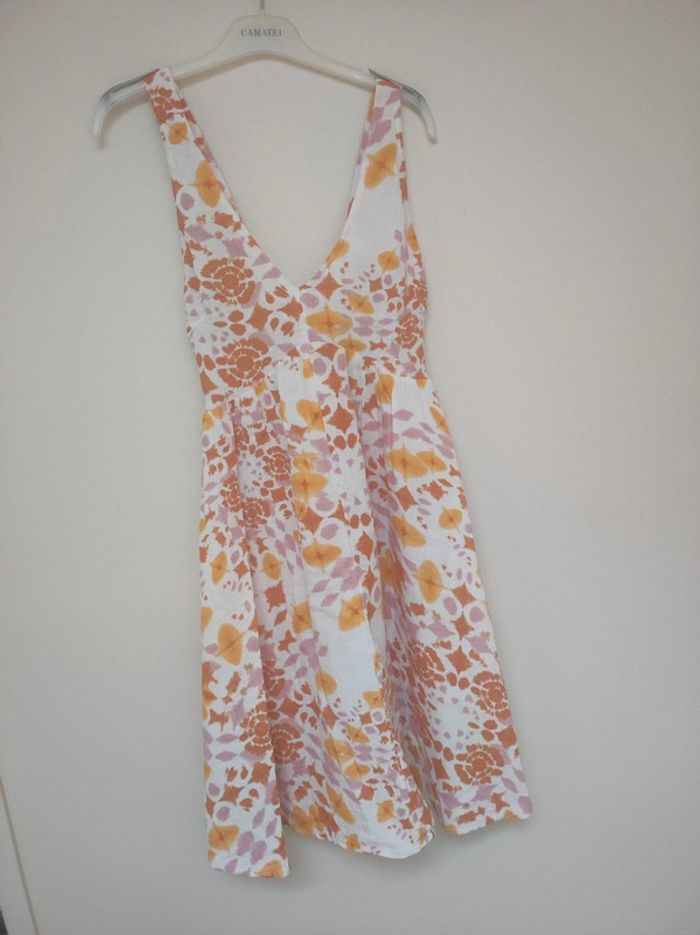 Robe dos nu en gaze de coton - photo numéro 4