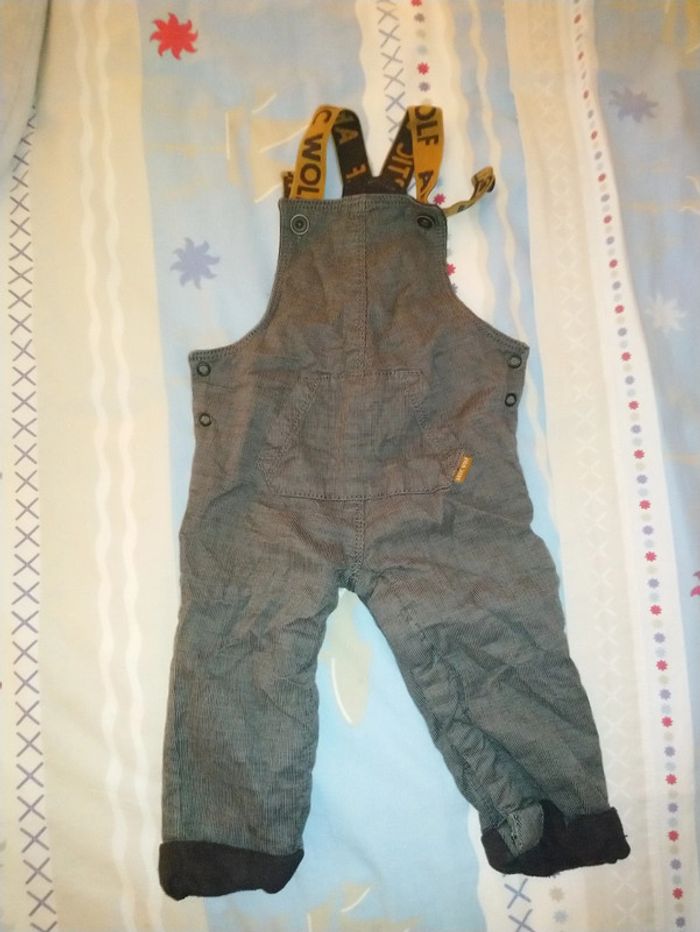 Jolie salopette doublée Orchestra taille 9 mois en excellent état