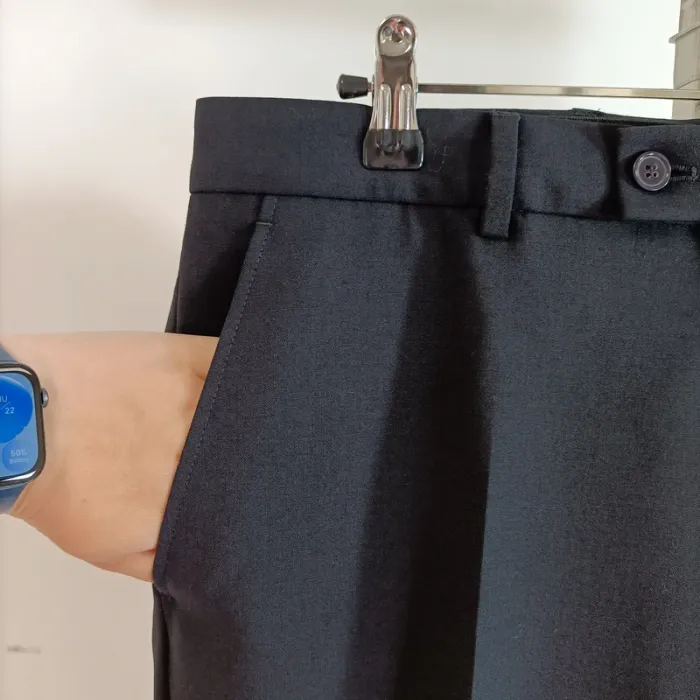 Pantalon de costume bleu marine Produxtyl Taille 42 M A507 - photo numéro 4