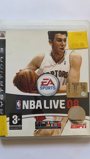 NBA live 08 ps3