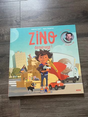 Livre Zino déménage avec cd