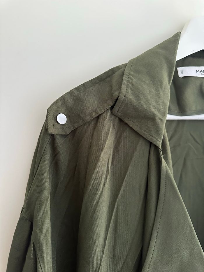 Trench kaki taille S de mango - photo numéro 5