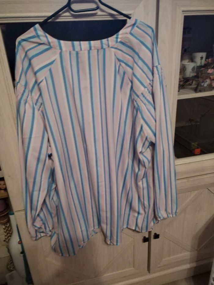 Blouse a rayures - photo numéro 2