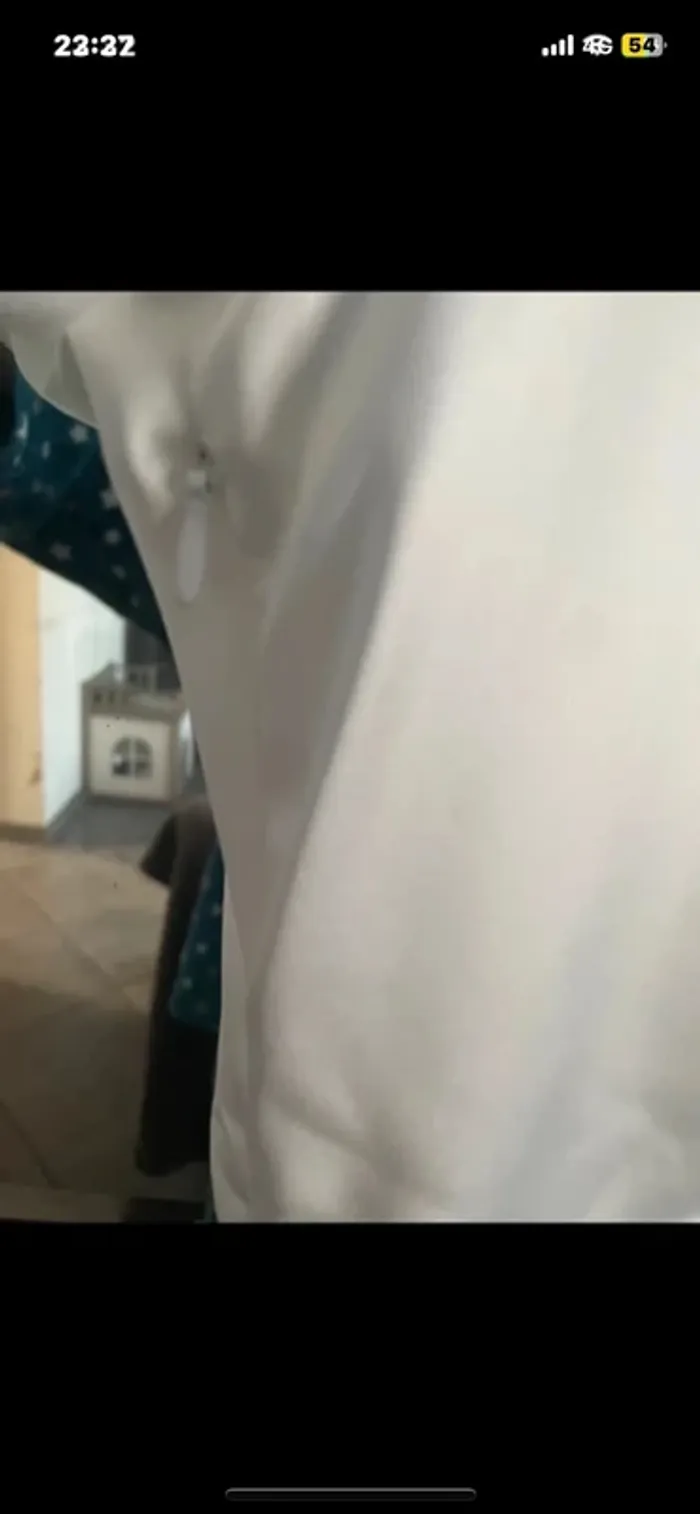 Belle robe satinée Zara col chemise drapé taille L. - photo numéro 7