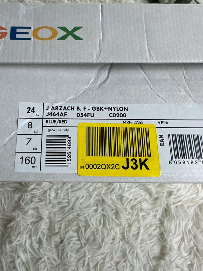 Paire de chaussures geox Azarch boy taille 24 - photo numéro 7