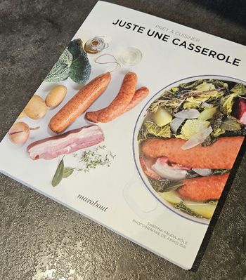Livre cuisine Juste une casserole