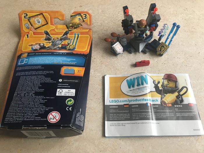 JEU "LEGO NEXO KNIGHTS - ROBIN L'ULTIME CHEVALIER" - photo numéro 2