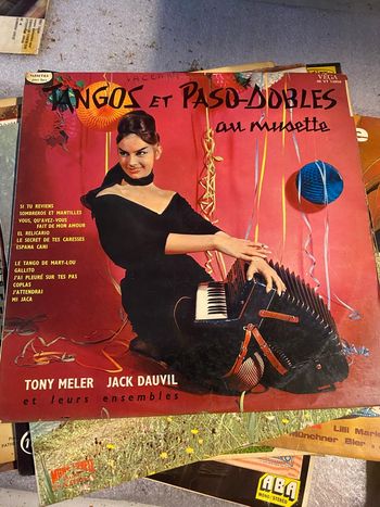 Vinyle tango pasos