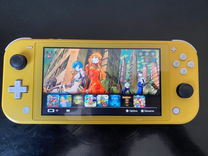 Nintendo switch lite pucé