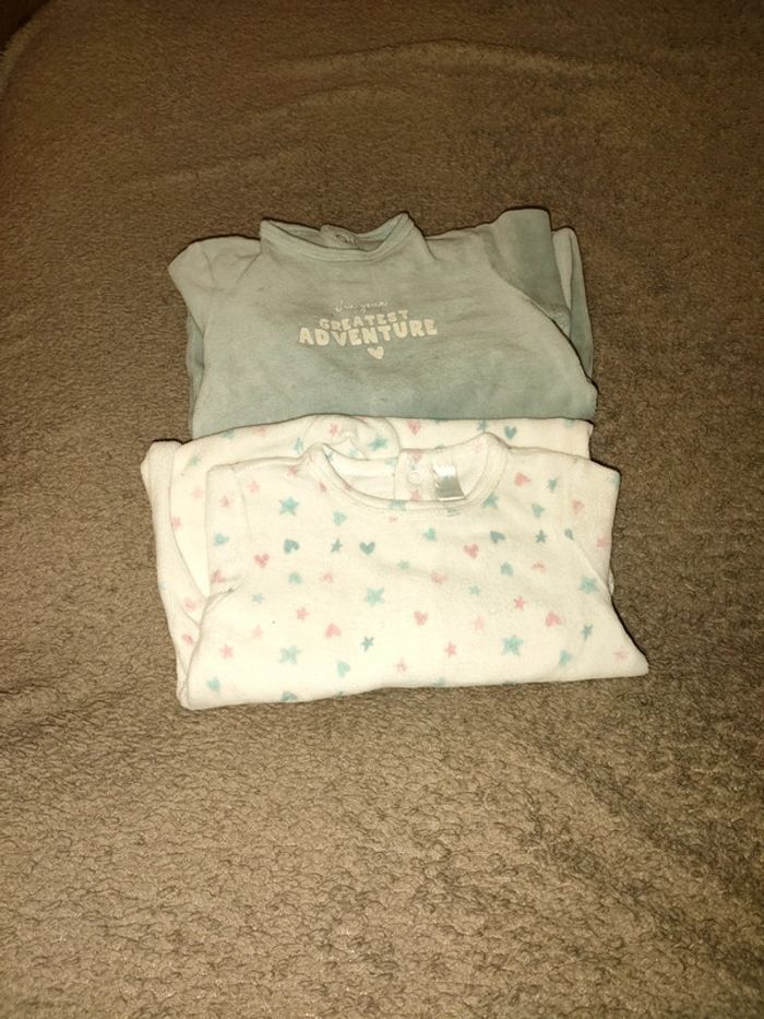 Lot pyjamas 6 mois