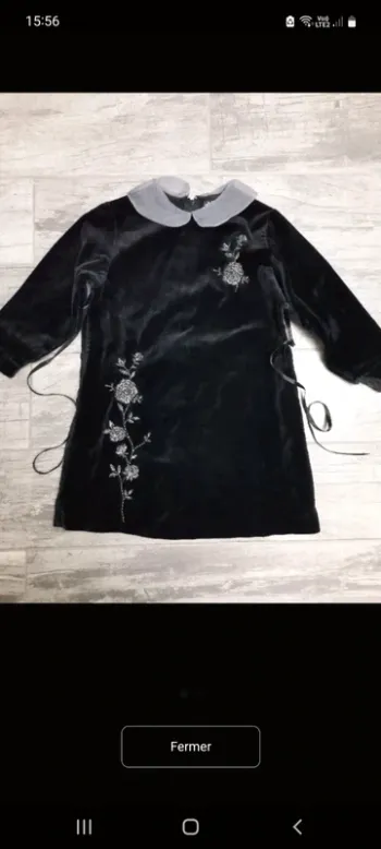 Robe manches longues