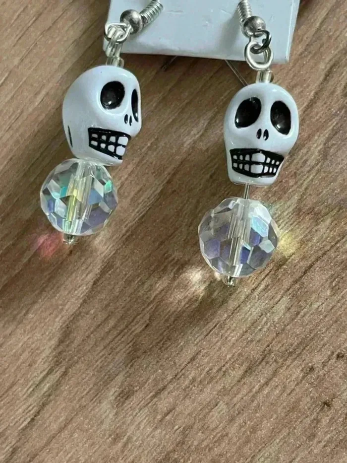 Boucle d’oreille skulls - photo numéro 2