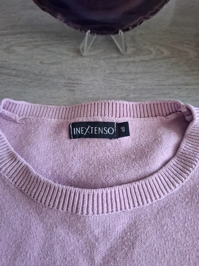 Joli pull violet Taille 10 ans - photo numéro 3