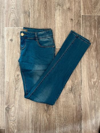 Jean slim, bleu, Miss One, 40