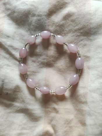 Bracelet perles en verre vintage