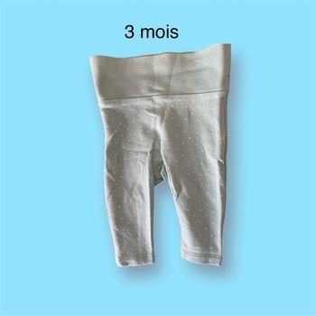 C&A Pantalon Legging turquoise Taille 3 mois