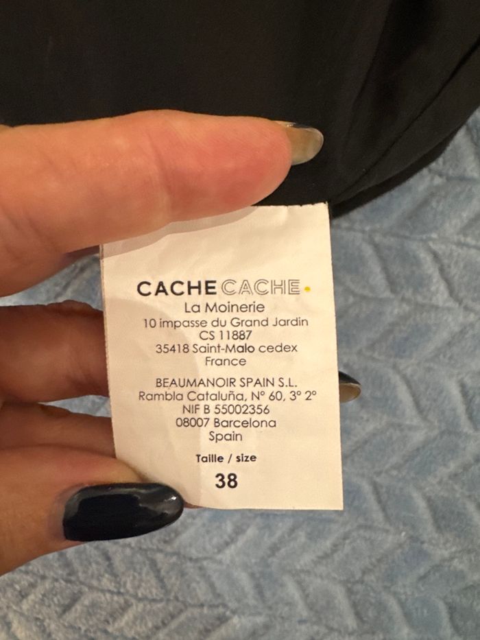 Jupe à carreaux marron - photo numéro 6