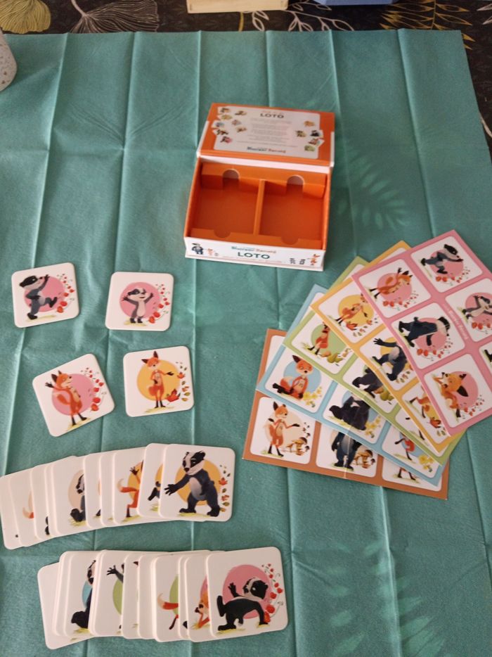 Loto : La famille blaireau Renard