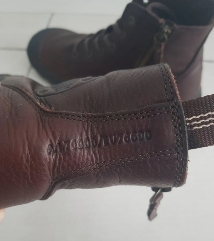 🥾 Bottines Palladium Homme Marron en Cuir - photo numéro 4