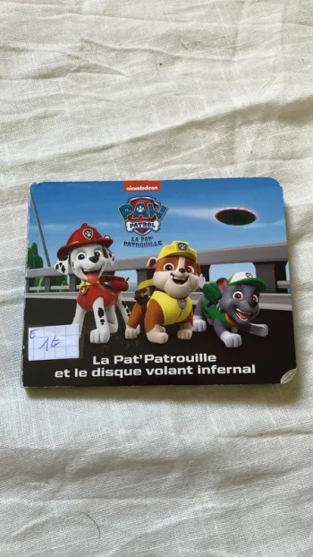 Livre Pat’ Patrouille – Le disque volant infernal