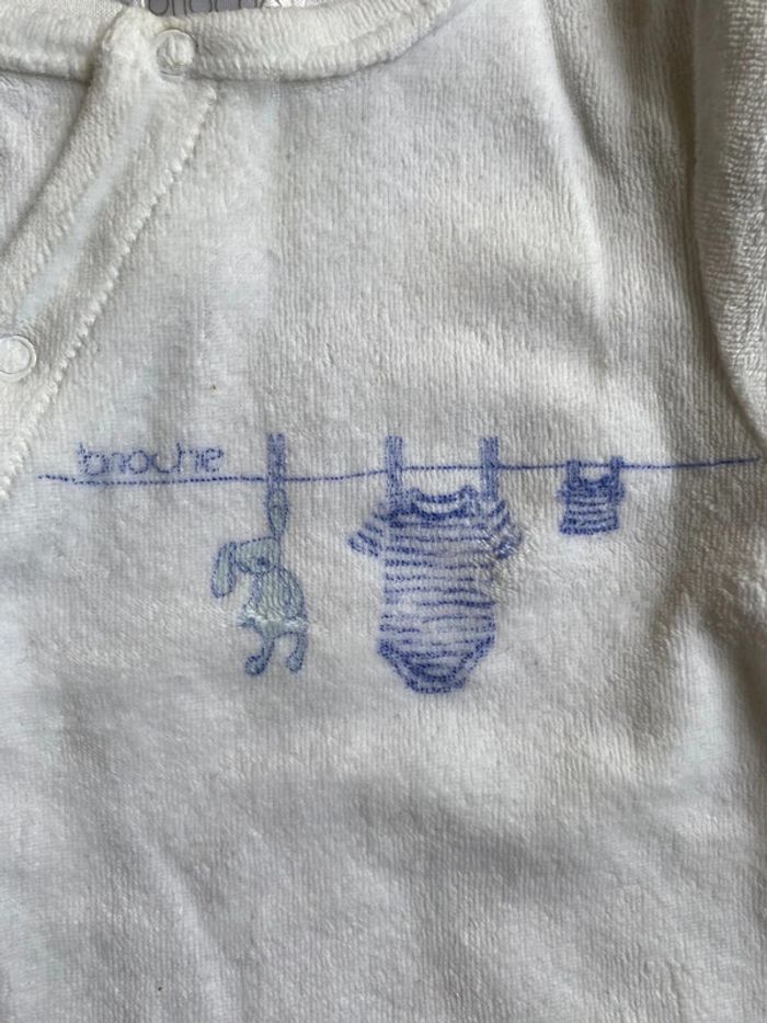 Pyjama blanc mixte Brioche - photo numéro 2