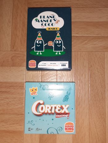 Lot de 2 jeux burger ķing