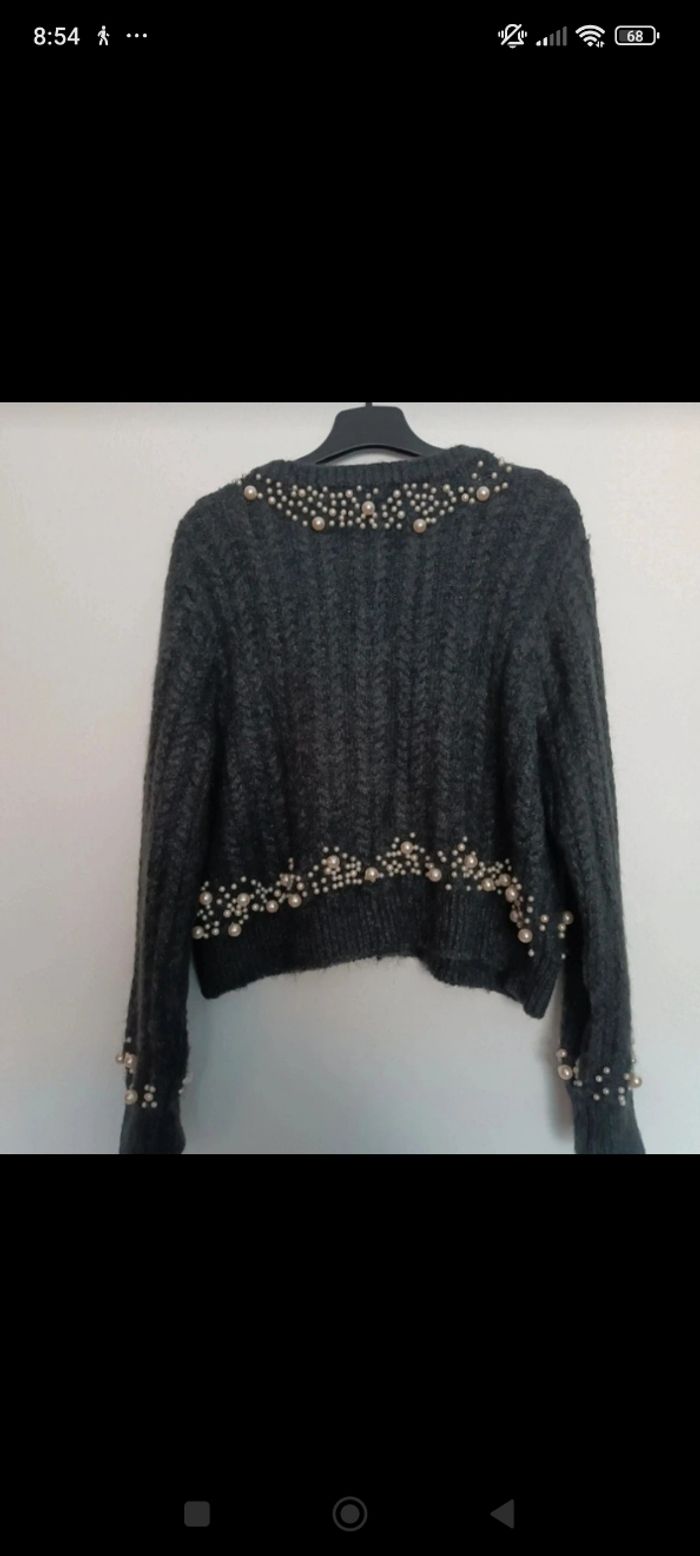 Gilet perle Zara - photo numéro 4