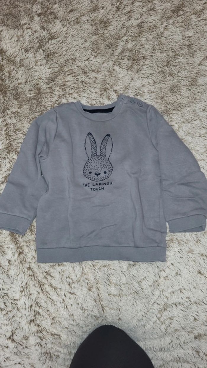Sweat lapin 36 mois