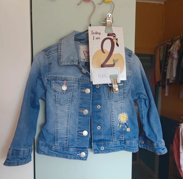 Veste en jeans 2 ans
