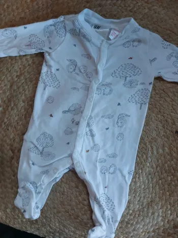 Pyjama léger 0-1 mois