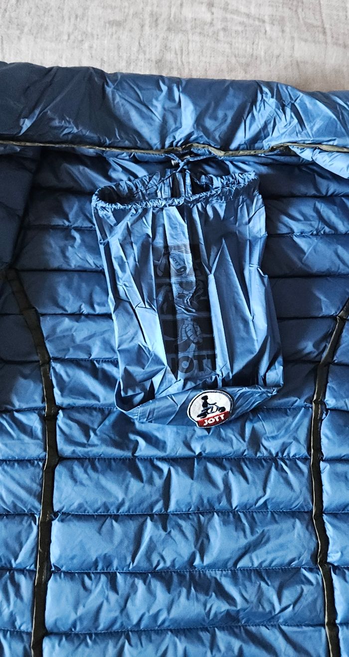 Doudoune légère femme Jott Cha - bleu jean - taille XS 34-36 - photo numéro 7