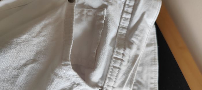 Pantalon femme taille 40 blanc - photo numéro 8