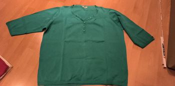 Gilet vert Damart taille L-XL