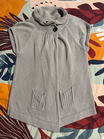 Gilet gris sans manche gris taille 38/40