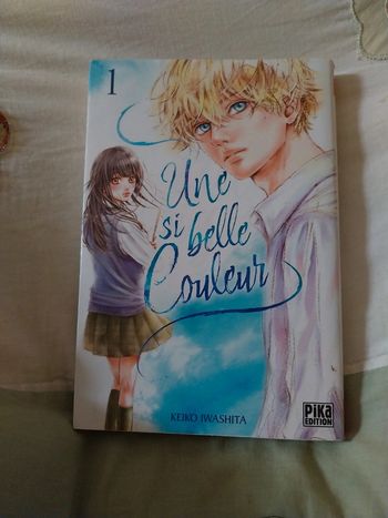 Manga Une si belle couleur tome 1 - Keiko Iwashita