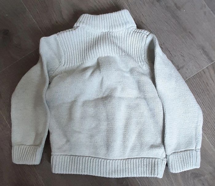 Gilet zippé tape à l'œil 3ans - photo numéro 2