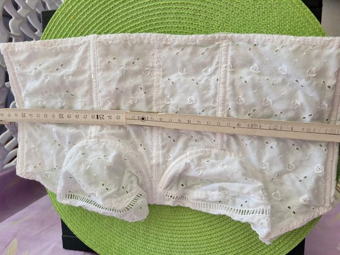 Bustier broderie anglaise T3840 - photo numéro 3