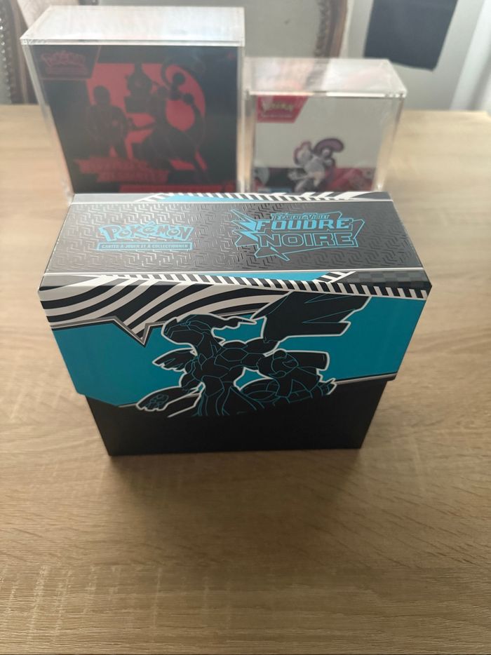 ETB Pokémon EV10.5 Foudre Noire Reconditionné - photo numéro 5