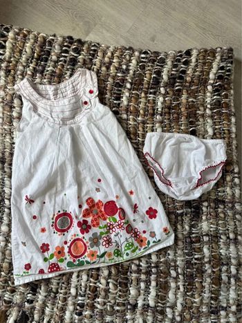 Robe et bloomer Boboli 18 mois