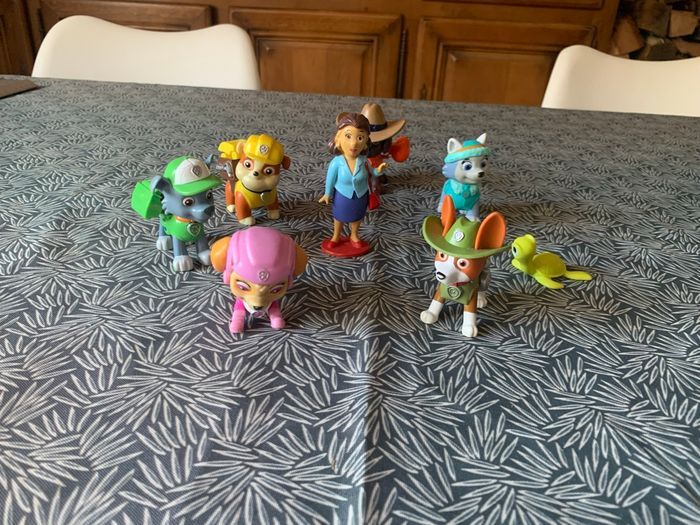 Figurines Pat Patrouille lot des chiens super héros - photo numéro 1