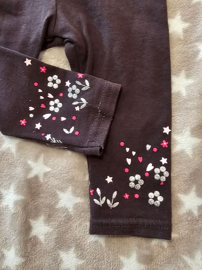 Ensemble fille sweat et legging 6 mois - photo numéro 8