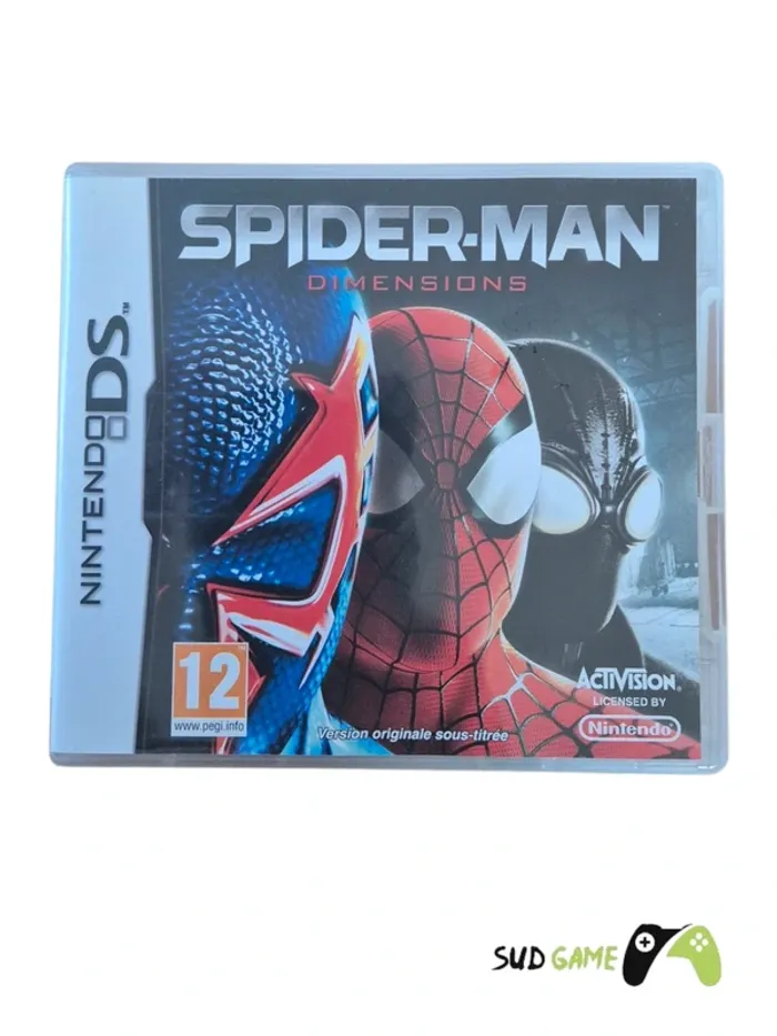 Jeu de Nintendo DS " Spiderman dimensions "