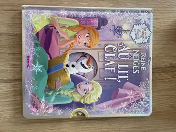 Livre Reine des Neiges Au lit Olaf !