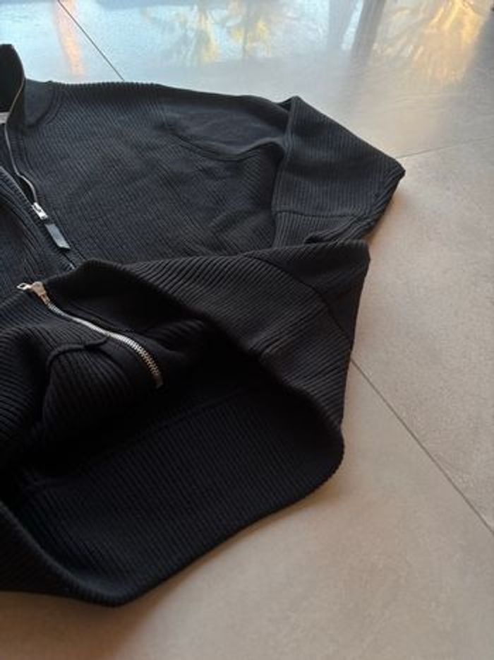 Veste zipper / maison margiela/ noir / taille M - photo numéro 6