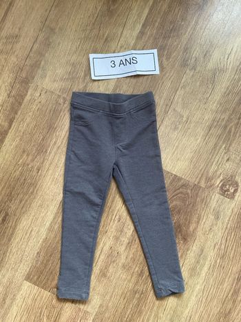 Legging jegging gris