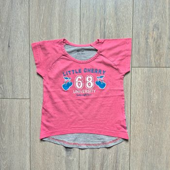 Maillot manche courte rose. Fille 5 ans. Marque Oxyg U
