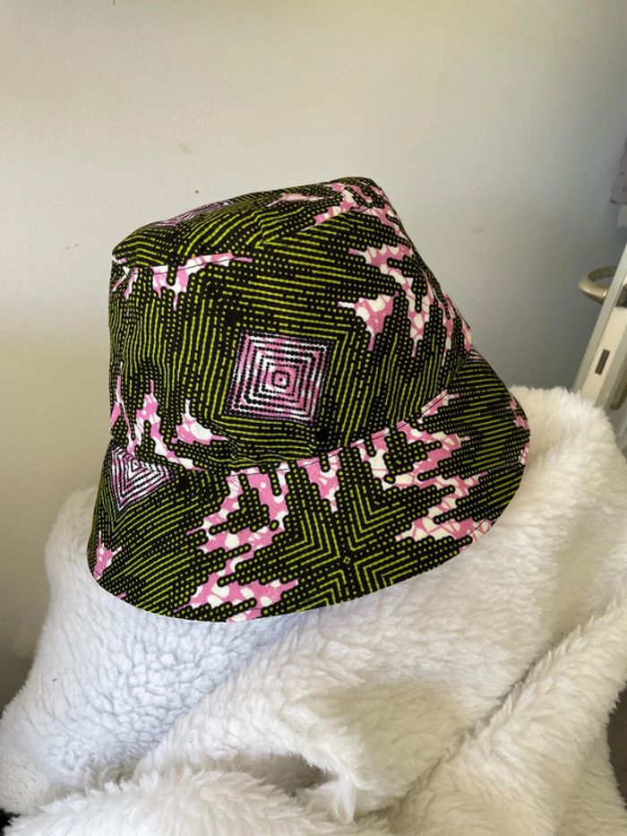 Bob réversible wax rose et vert